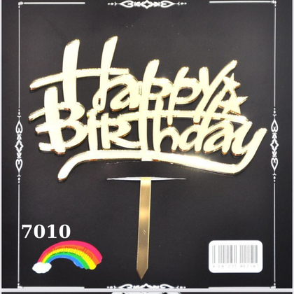 JİLETİN CİZGİ HAPPY GOLD PASTA ÜSTÜ