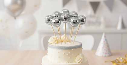 3 CM AYNALI DİSKO TOPU 20'Lİ GÜMÜŞ KÜRDAN