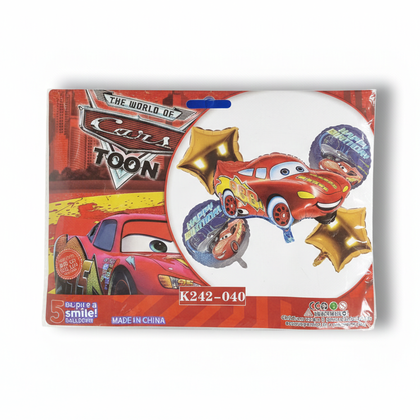 CARS 5 Lİ SET FOLYO BALON