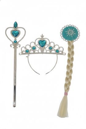 İTHAL FROZEN TAÇ ASA SAÇ SET