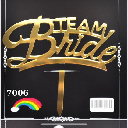 JİLETİN TEAM BRİDE GOLD PASTA ÜSTÜ