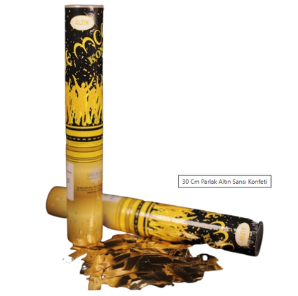 KONFETİ GOLD 30 CM