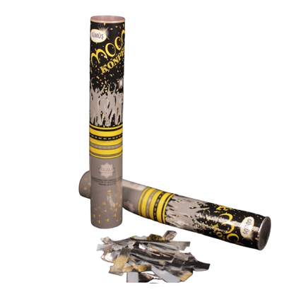 KONFETİ GÜMÜŞ 30 CM