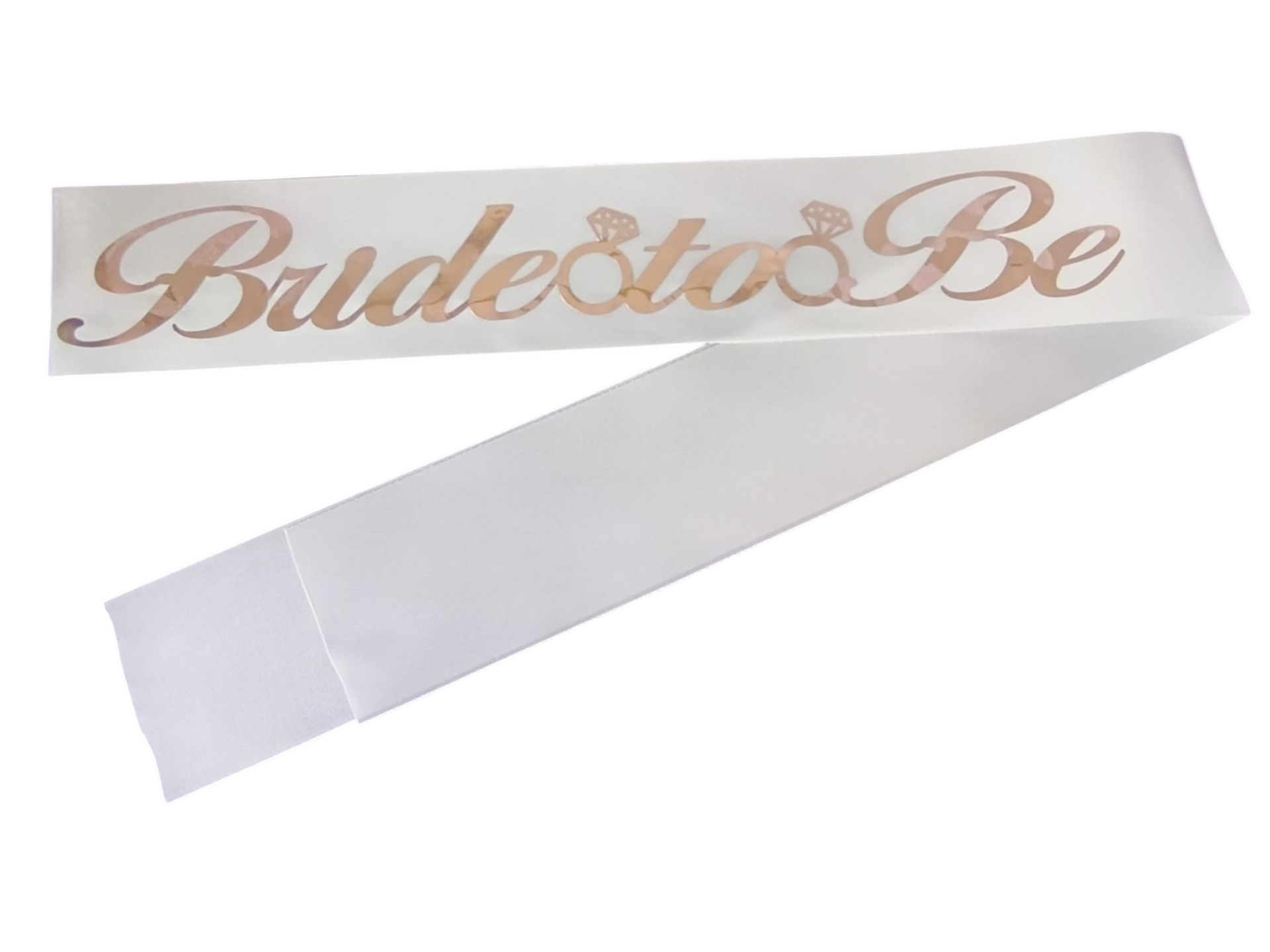 KUŞAK BEYAZ BRİDE TOBE ROSE