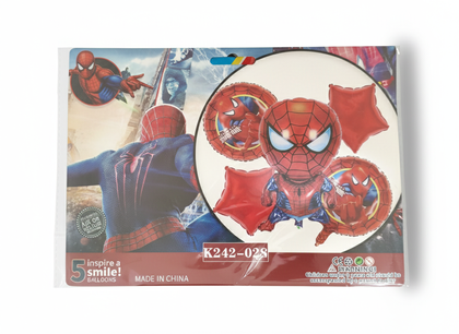 SPİDERMAN 5 Lİ SET FOLYO BALON