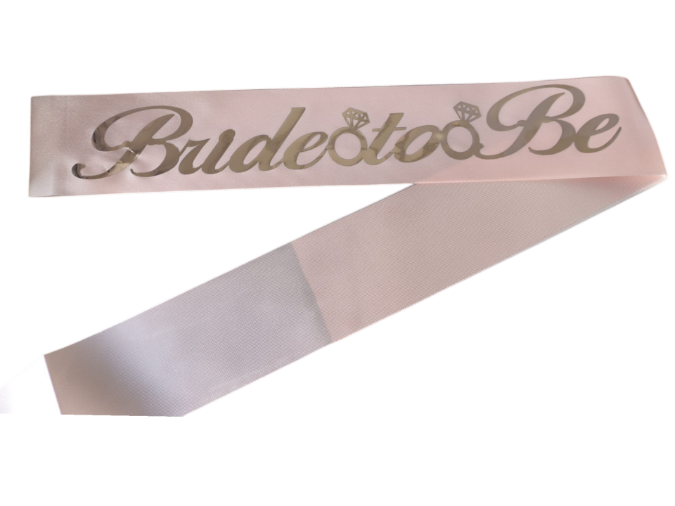 KUMAŞ KUŞAK BRİDE TOBE PEMBEYE ROSE