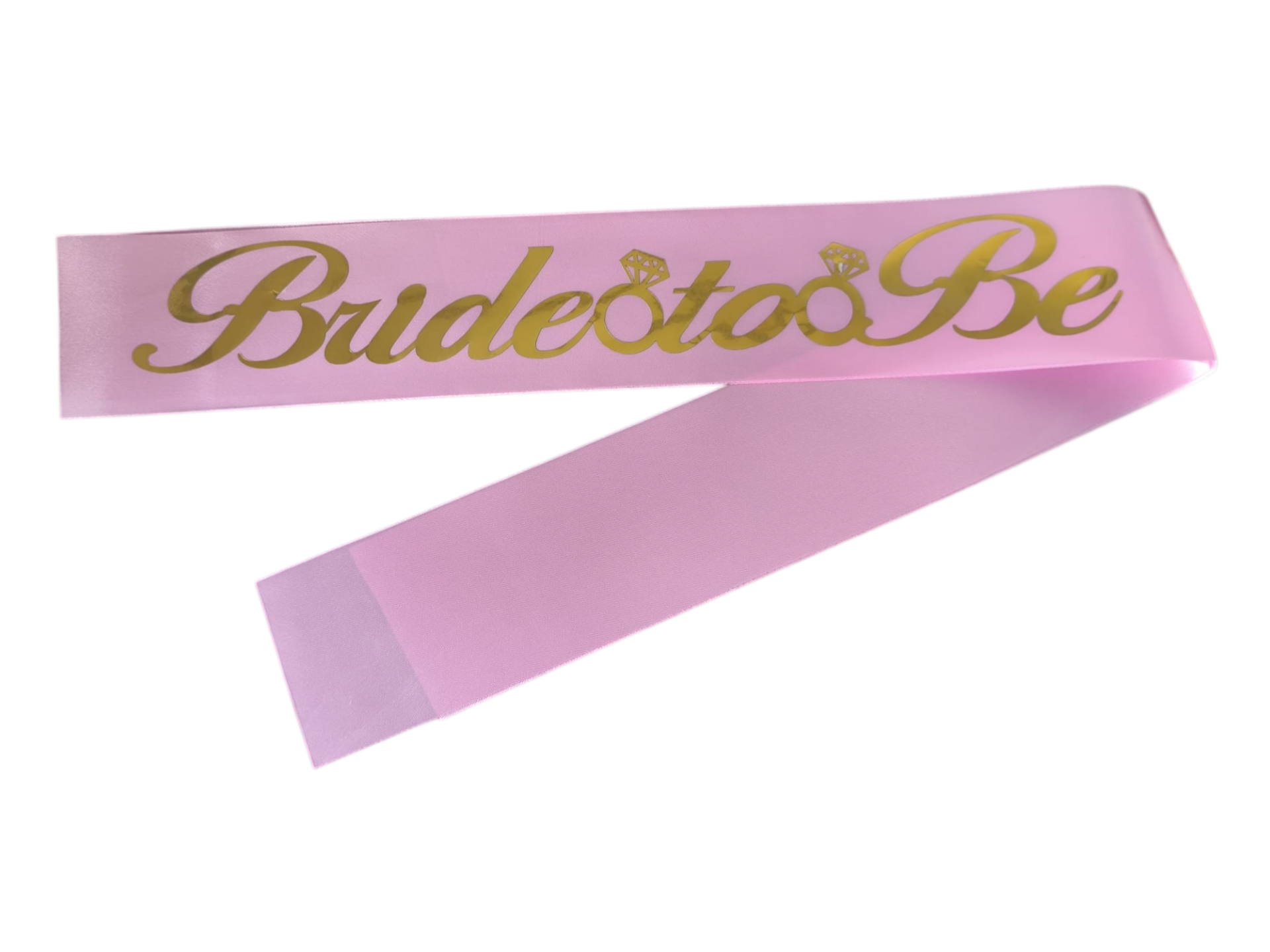 KUMAŞ KUŞAK BRİDE TOBE ŞEKER PEMBE GOLD