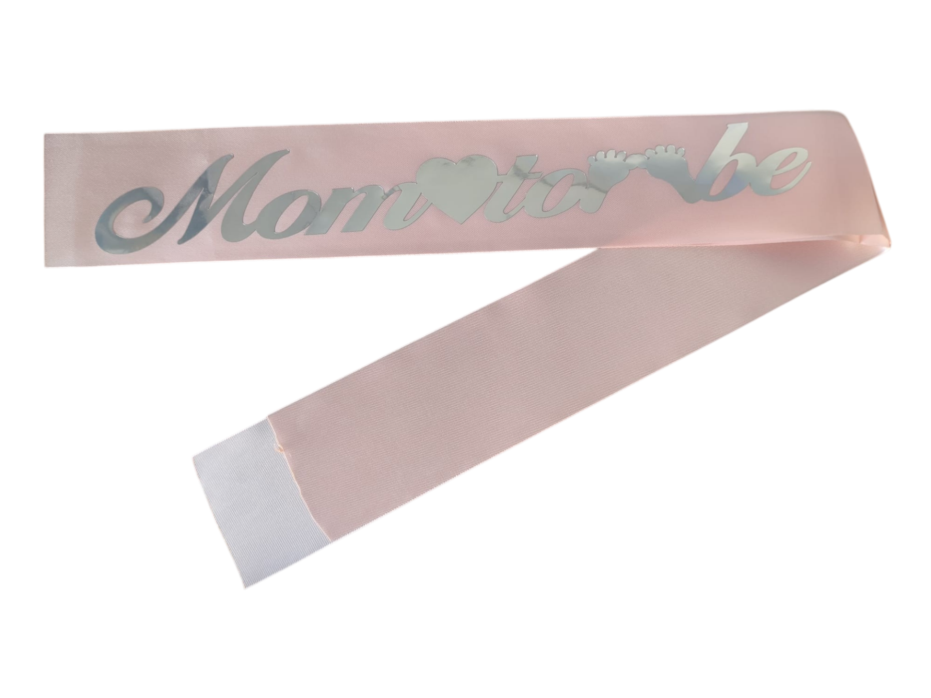 KUMAŞ KUŞAK MOM TOBE PEMBE GÜMÜŞ