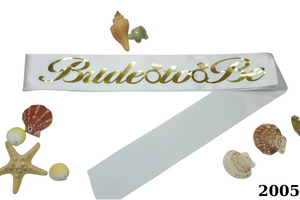 KUŞAK BEYAZ BRİDE TOBE GOLD