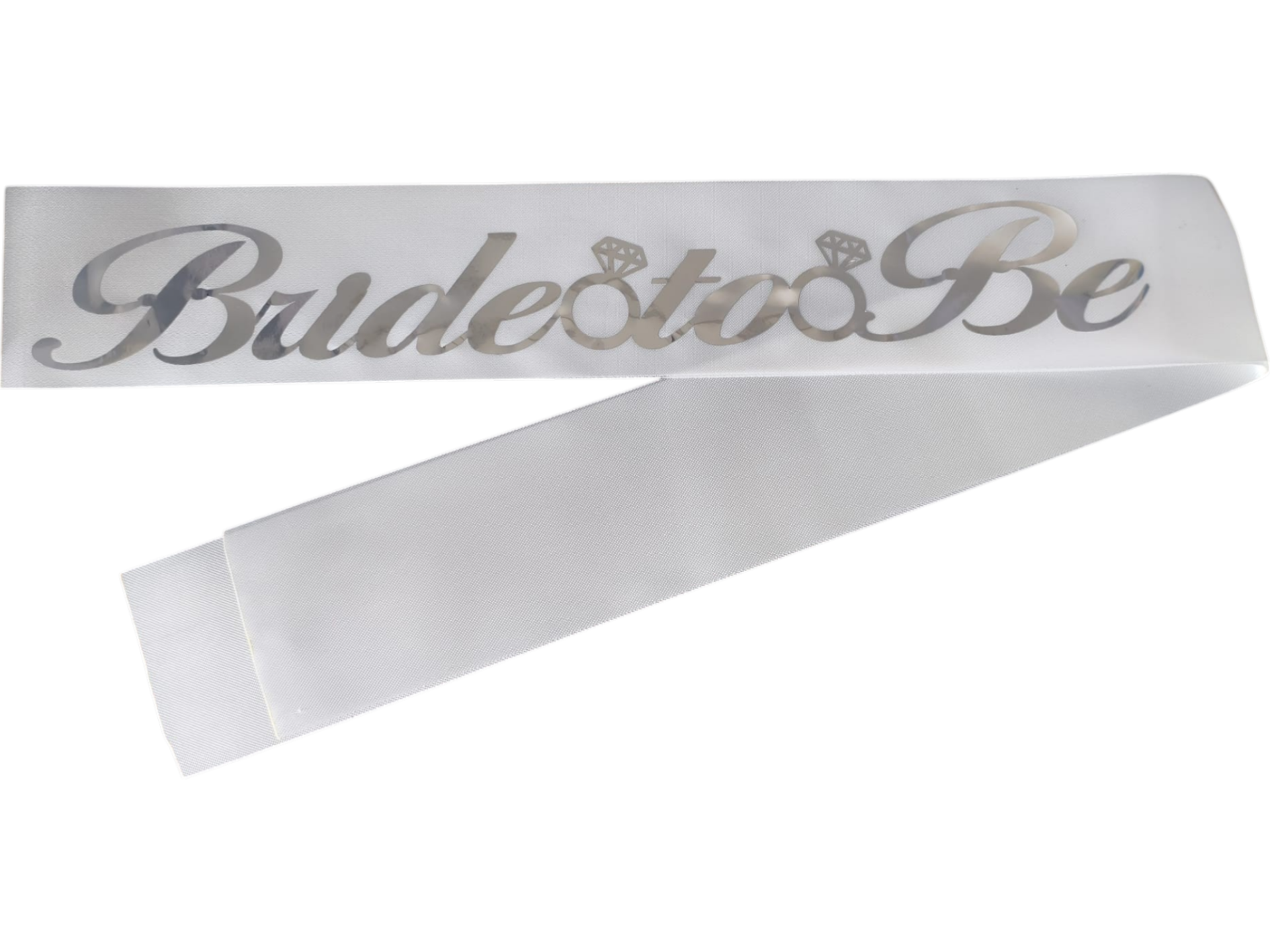 KUŞAK BEYAZ BRİDE TOBE GÜMÜŞ