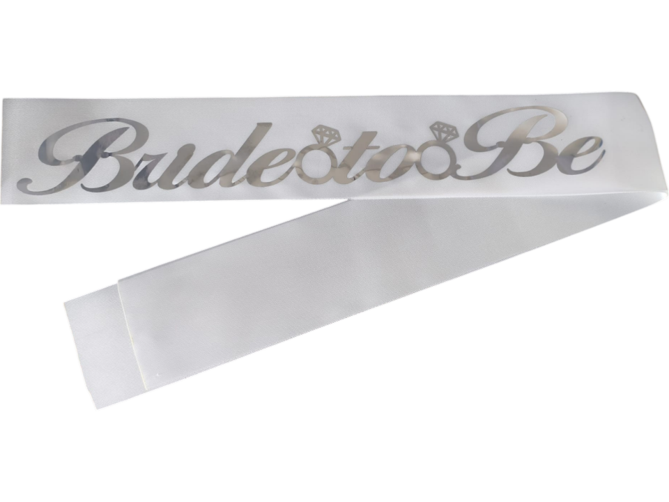 KUŞAK BEYAZ BRİDE TOBE GÜMÜŞ