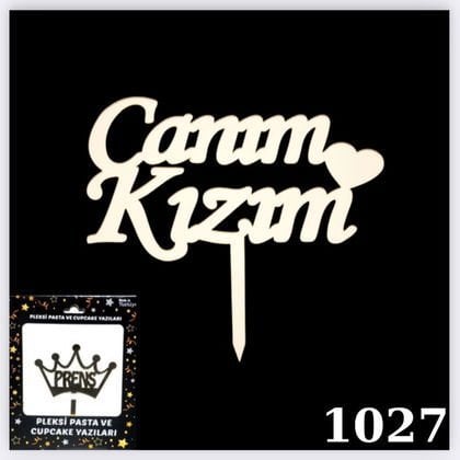 KUTULU PASTA YAZISI CANIM KIZIM GOLD