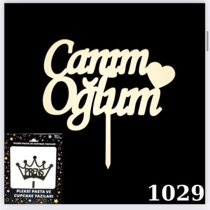 KUTULU PASTA YAZISI CANIM OGLUM GOLD