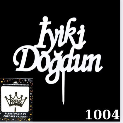 KUTULU PASTA YAZISI İYİKİ DOGDUN GÜMÜŞ