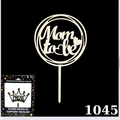 KUTULU PASTA YAZISI MOM TOBE GOLD