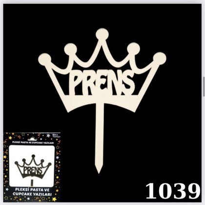 KUTULU PASTA YAZISI PRENS GOLD
