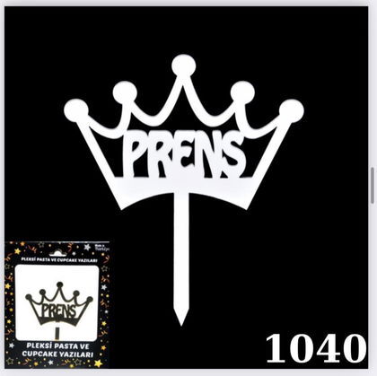 KUTULU PASTA YAZISI PRENS GÜMÜŞ