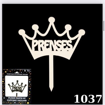 KUTULU PASTA YAZISI PRENSES GOLD