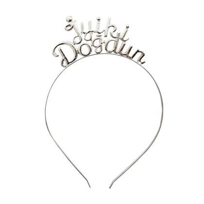 METAL TAÇ İYİKİ DOĞDUN GÜMÜŞ