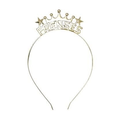 METAL TAÇ PRENSES GOLD