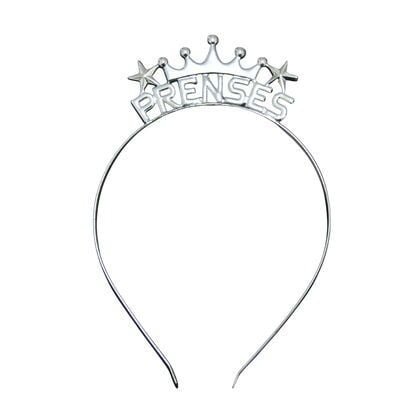 METAL TAÇ PRENSES GÜMÜŞ