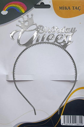 MİKA TAÇ BİRTHDAY QUEEN GÜMÜŞ