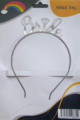 MİKA TAÇ BRİDE GÜMÜŞ