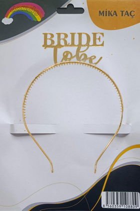 MİKA TAÇ BRİDE TOBE GOLD