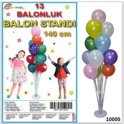 13LÜ BALON STANDI 100 CM