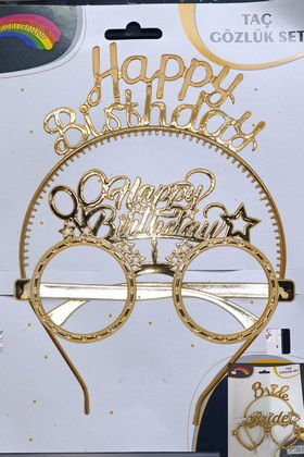 MİKA TAÇ GÖZLÜK HAPPY GOLD