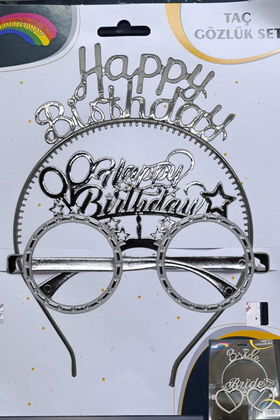 MİKA TAÇ GÖZLÜK HAPPY GÜMÜŞ