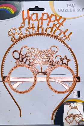 MİKA TAÇ GÖZLÜK HAPPY ROSE GOLD