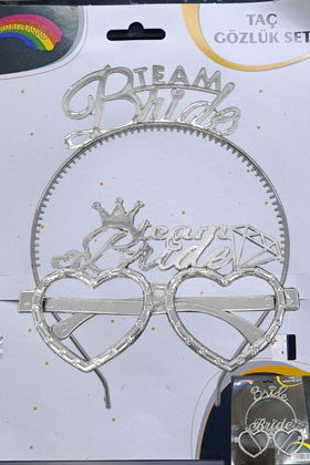 MİKA TAÇ GÖZLÜK TEAM BRİDE GÜMÜŞ