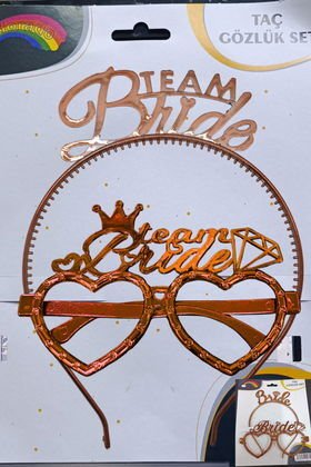 MİKA TAÇ GÖZLÜK TEAM BRİDE ROSE GOLD