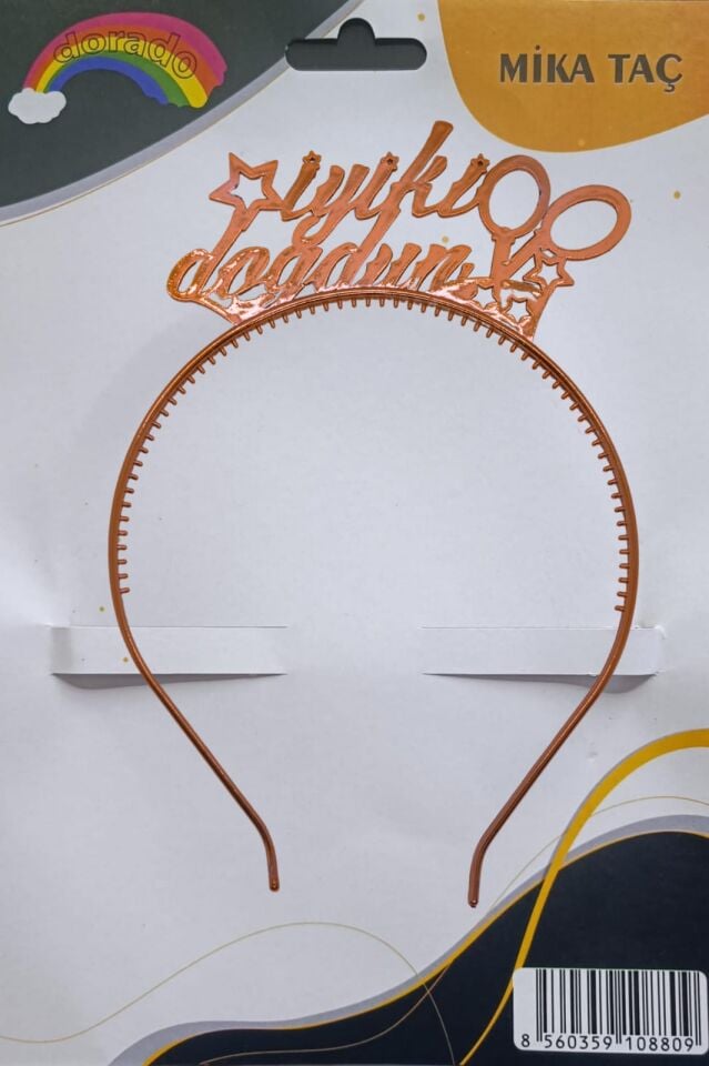 MİKA TAÇ İYİKİ DOĞDUN ROSE GOLD