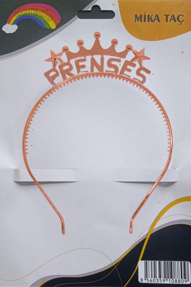 MİKA TAÇ PRENSES ROSE GOLD