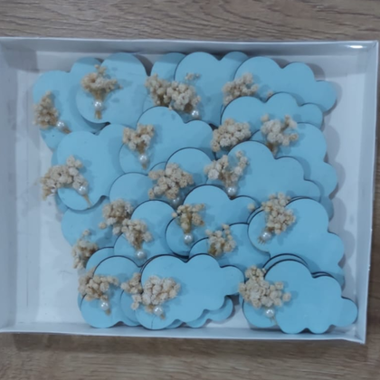 MİNİ BULUT ÇİCEKLİ MEGNET 20Lİ