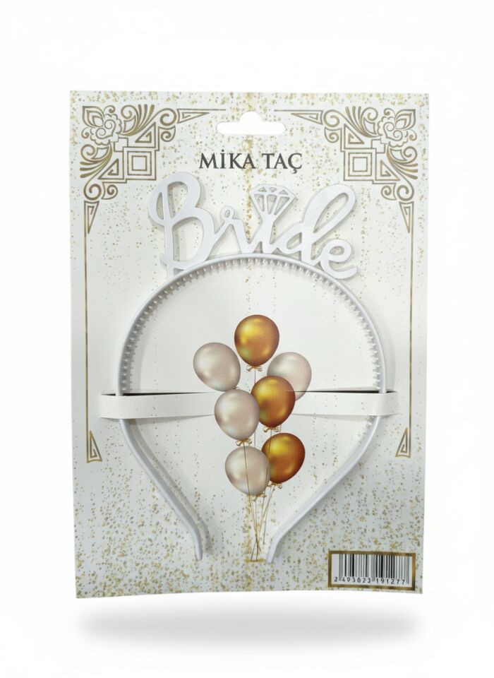 MİKA TAÇ BRİDE BEYAZ