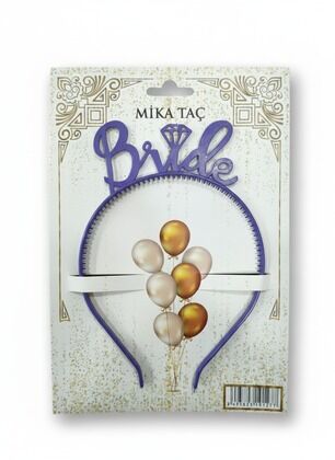 MİKA TAÇ BRİDE LİLA