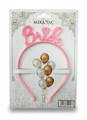 MİKA TAÇ BRİDE PEMBE