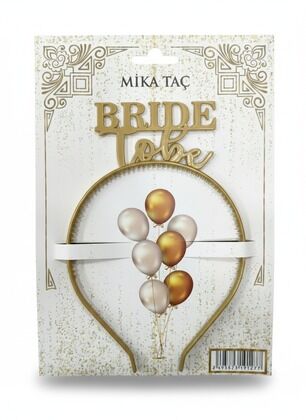 MİKA TAÇ BRİDE TOBE MAT GOLD