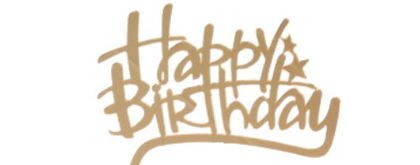 PASTA ÖNÜ PLEKSİ ÇİZGİLİ HAPPY GOLD