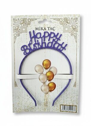 MİKA TAÇ HAPPY  LİLA