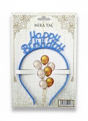 MİKA TAÇ HAPPY MAVİ