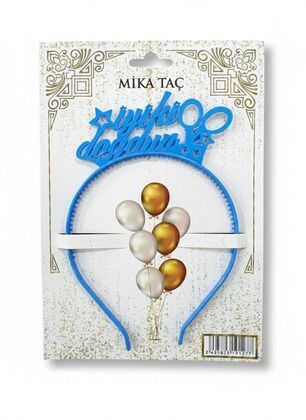 MİKA TAÇ İYİKİ DOĞDUN MAVİ