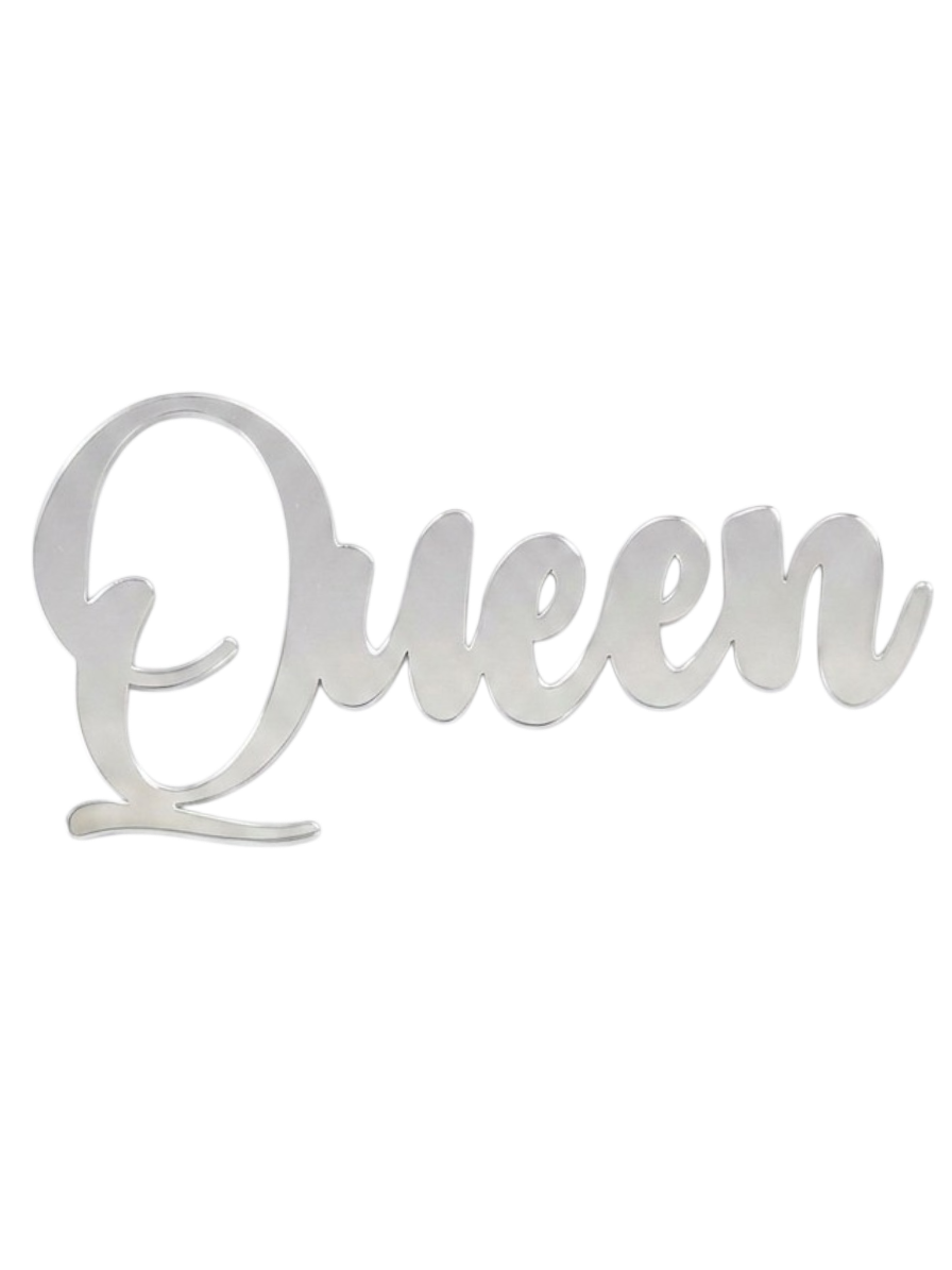 PASTA ÖNÜ PLEKSİ QUEEN GÜMÜŞ