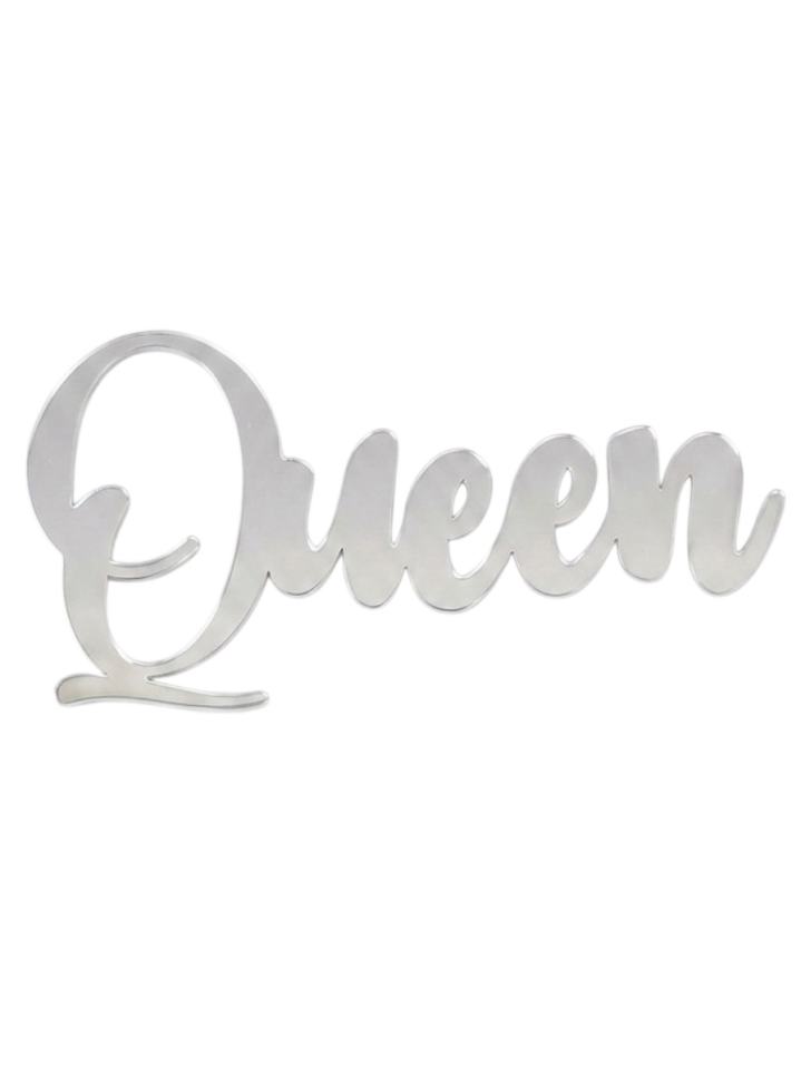 PASTA ÖNÜ PLEKSİ QUEEN GÜMÜŞ