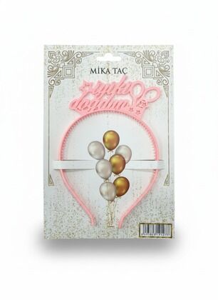 MİKA TAÇ İYİKİ DOĞDUN PEMBE