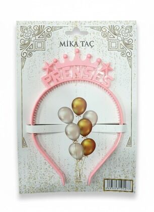 MİKA TAÇ PRENSES PEMBE