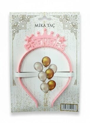 MİKA TAÇ PRENSES PEMBE